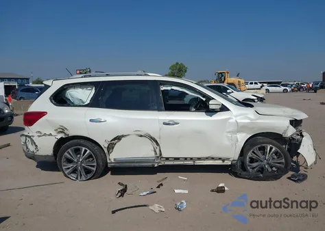 2017 Nissan Pathfinder Platinum from USA, damaged, VIN 5N1DR2MMXHC641047